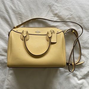 Yellow Coach Bag - Perfect condition